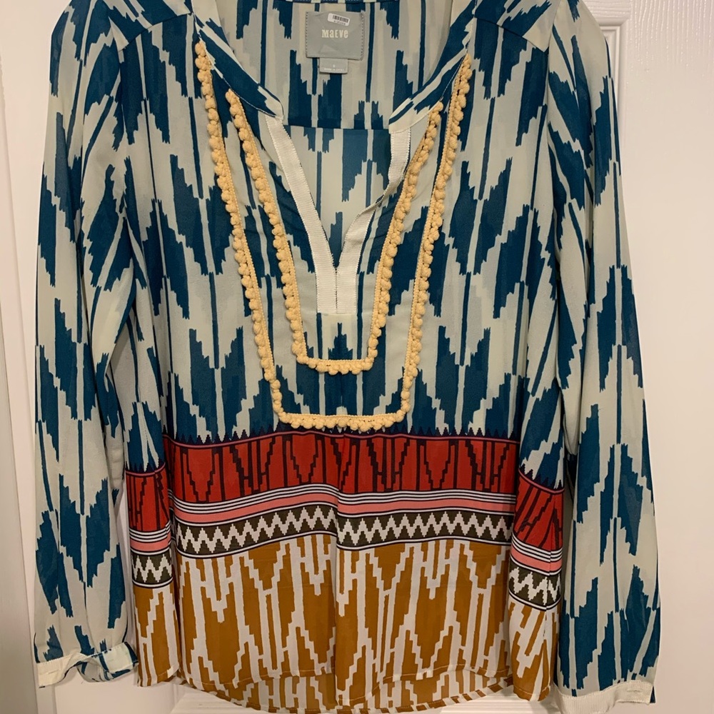 Anthropologie lightweight blouse